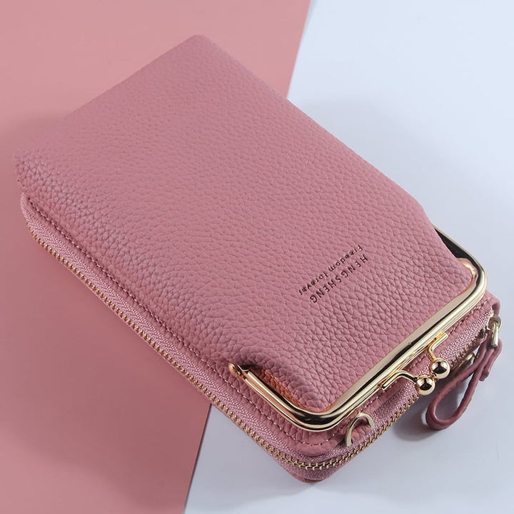 Cute Student Lady Cross Body PU Wallet Image 1