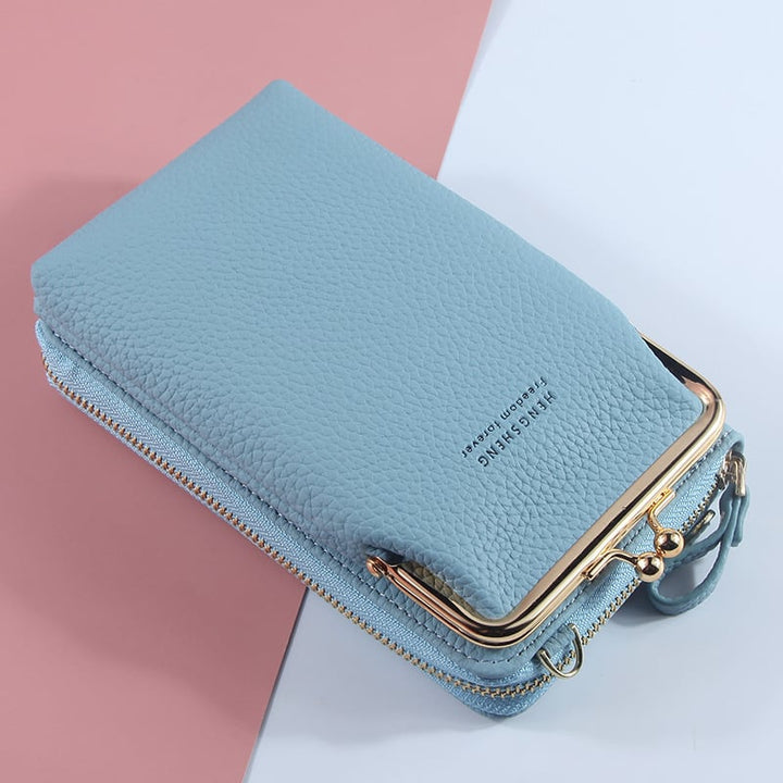 Cute Student Lady Cross Body PU Wallet Image 1