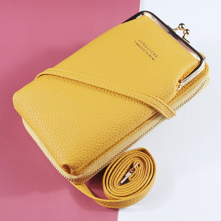 Ladies Mobile Phone Diagonal One-shoulder Clutch Image 1