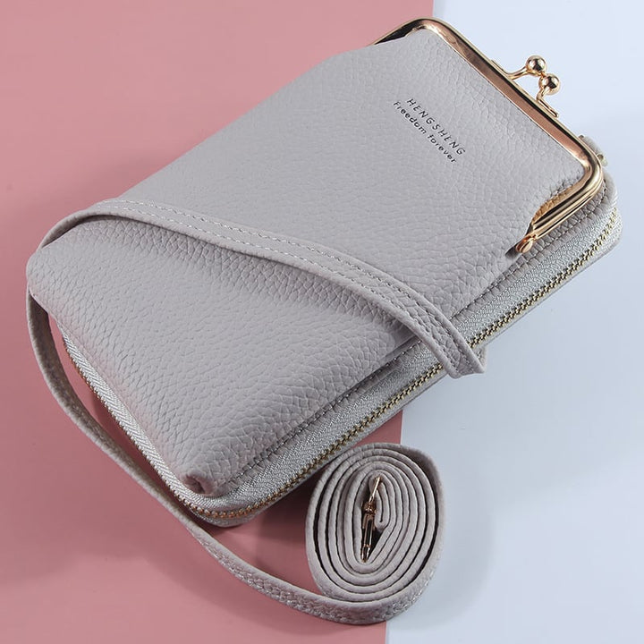 Ladies Mobile Phone Diagonal One-shoulder Clutch Image 1