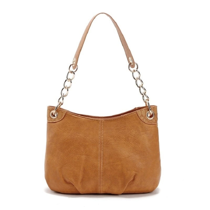 Ladies Simple Chain Shoulder Handbag Image 1