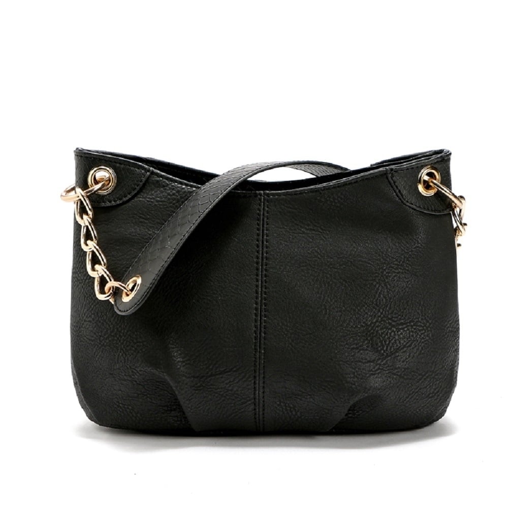 Ladies Simple Chain Shoulder Handbag Image 1