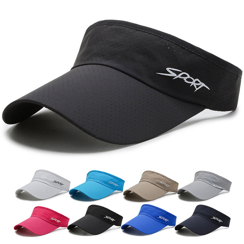 Unisex Sports Sunshade Empty Top Hat Image 1