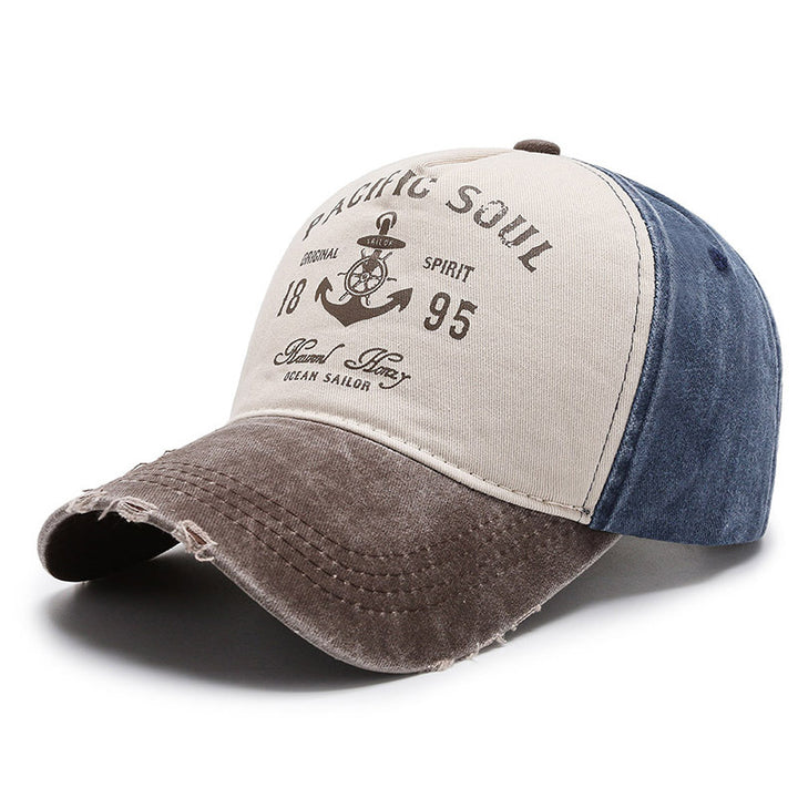 Unisex Vintage Denim Cap Image 8