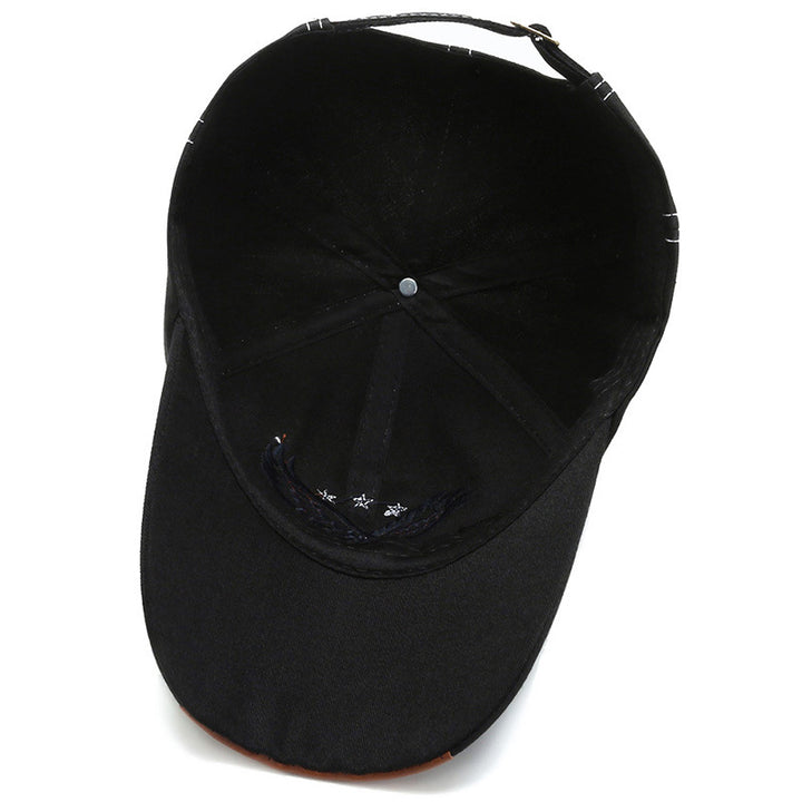 3-color Embroidered Eagle Mens Cap Image 4