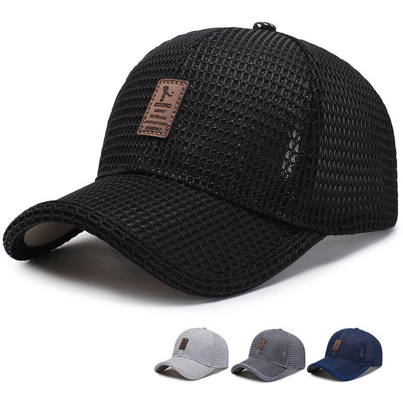 Unisex Outdoor Sunscreen All-match Net Cap Image 1