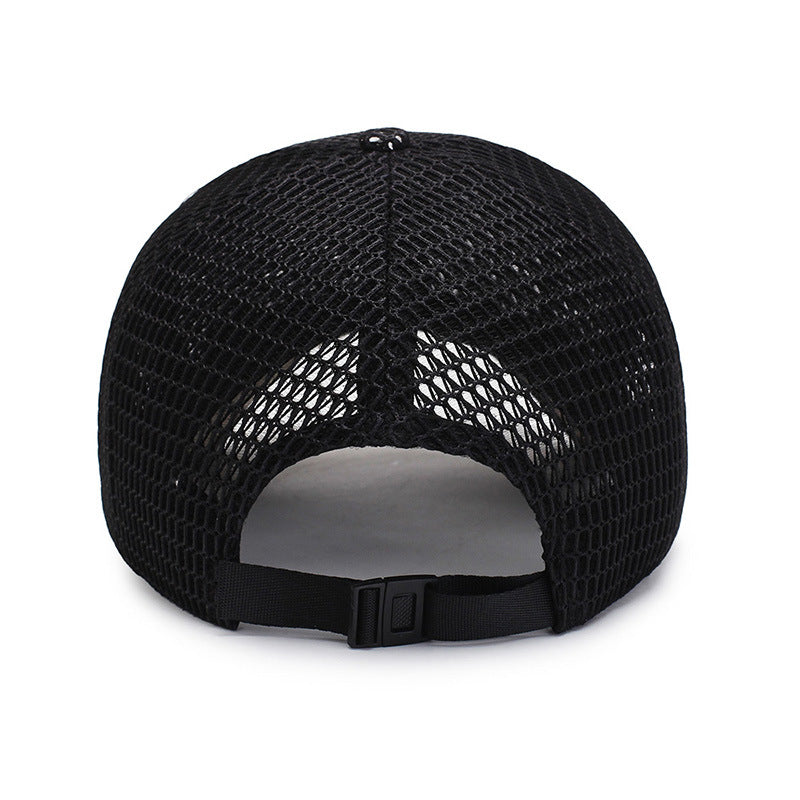 Unisex Outdoor Sunscreen All-match Net Cap Image 4