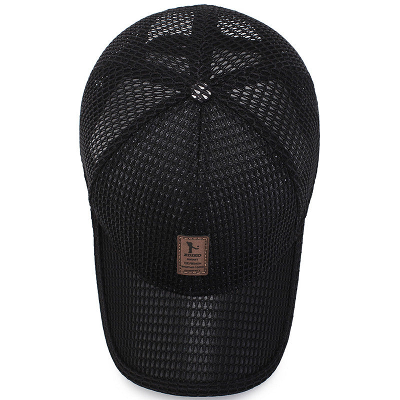 Unisex Outdoor Sunscreen All-match Net Cap Image 4