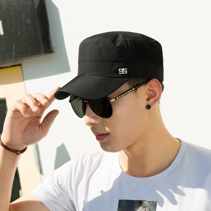 Mens Outdoor Flat Hat Image 1