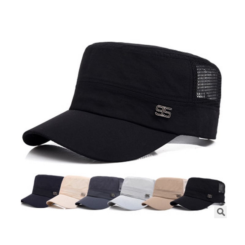 Mens Outdoor Flat Hat Image 2