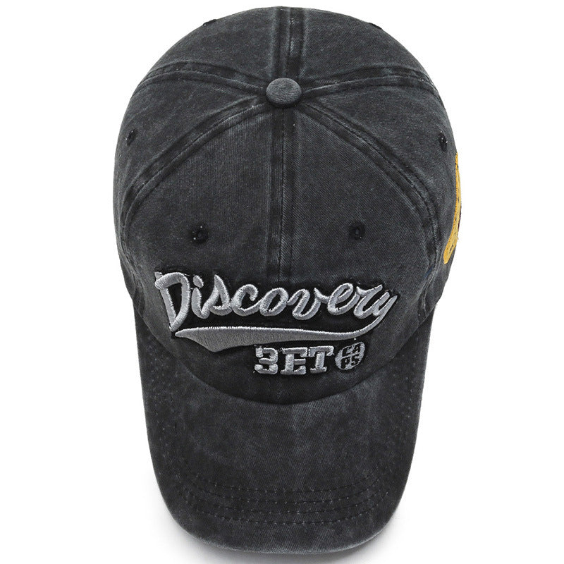 Fashion Printed Big Brim Mens Baseball Cap Image 4