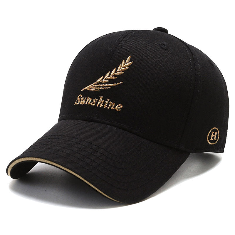 Feather Embroidery All-match Baseball Cap Unisex Image 8