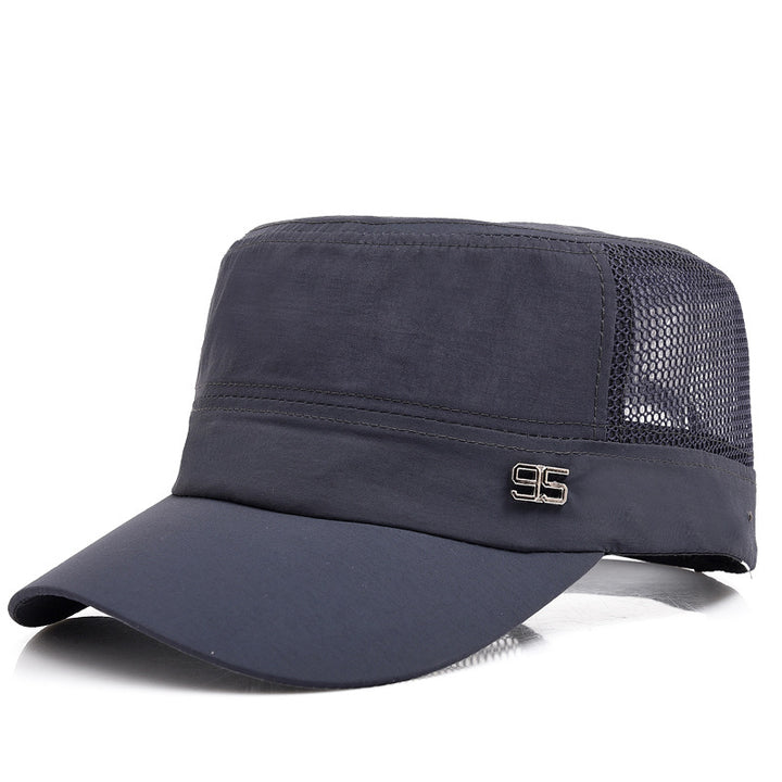 Mens Outdoor Flat Hat Image 10