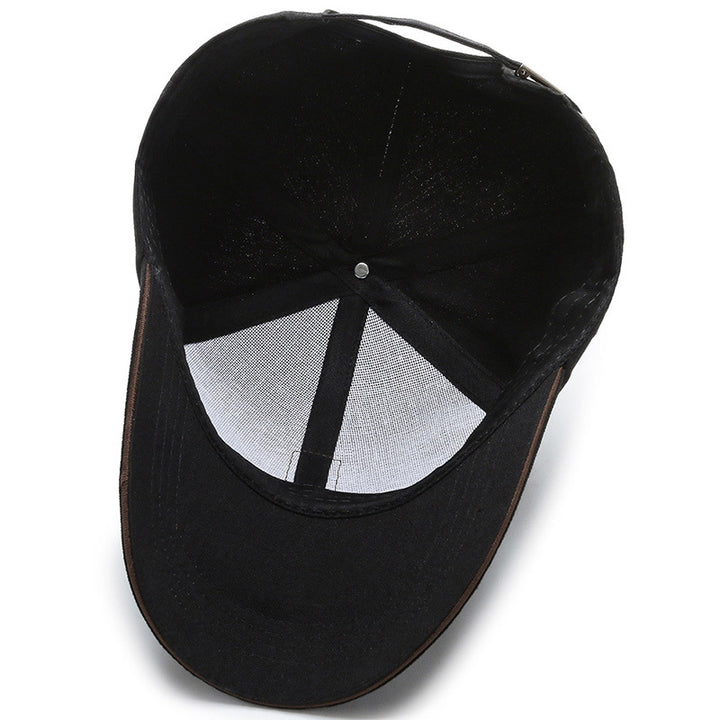 Mens All-match Casual Baseball Cap Multicolor Image 4