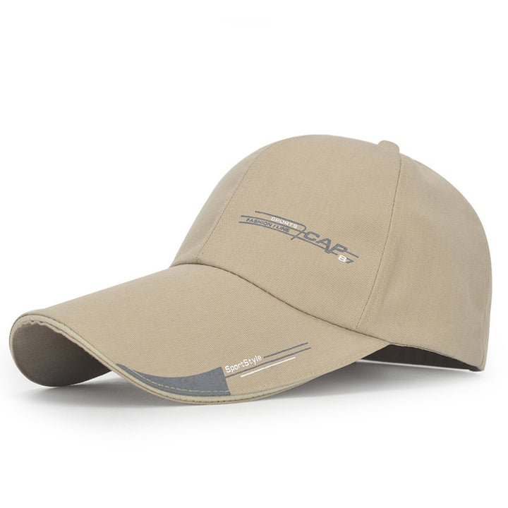 Middle-aged Male Summer Sports Fishing Cap Image 4