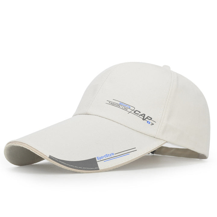 Middle-aged Male Summer Sports Fishing Cap Image 4