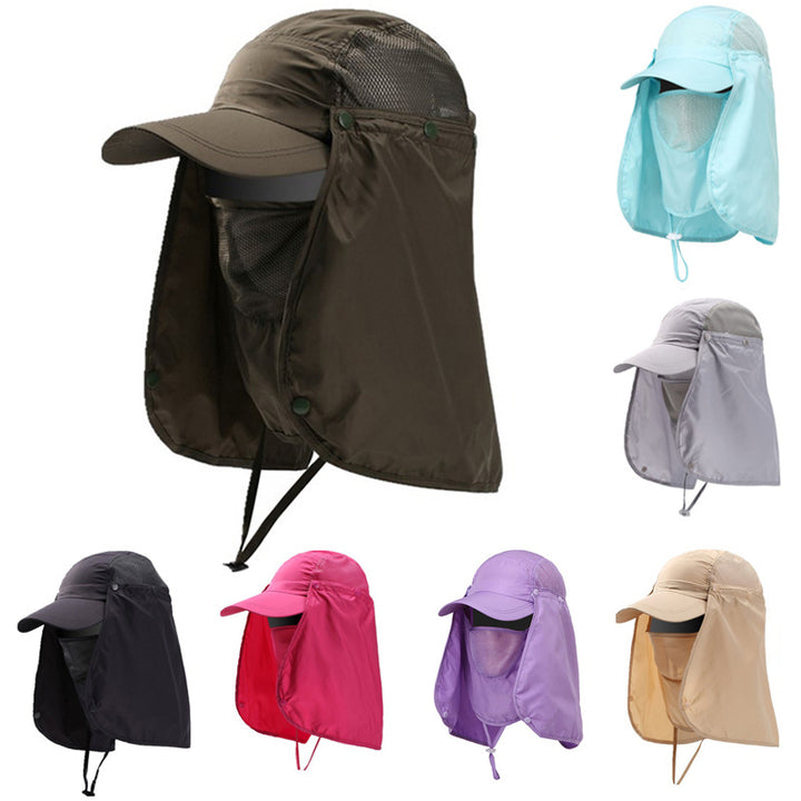 Long Outdoor Uv Protection Quick-drying Hat Unisex Image 1