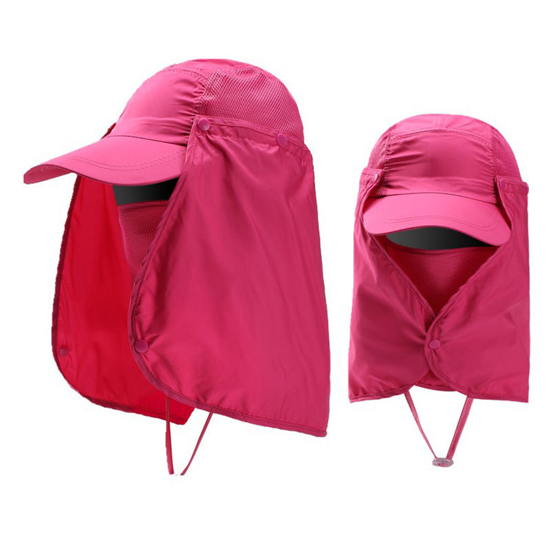 Long Outdoor Uv Protection Quick-drying Hat Unisex Image 6