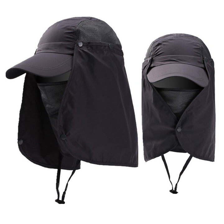 Long Outdoor Uv Protection Quick-drying Hat Unisex Image 8