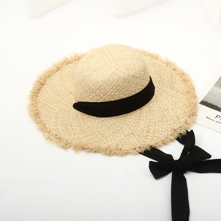 Lace Bandage All-match Ladies Beach Hat Image 8