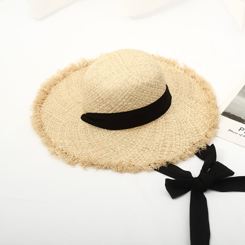 Lace Bandage All-match Ladies Beach Hat Image 1