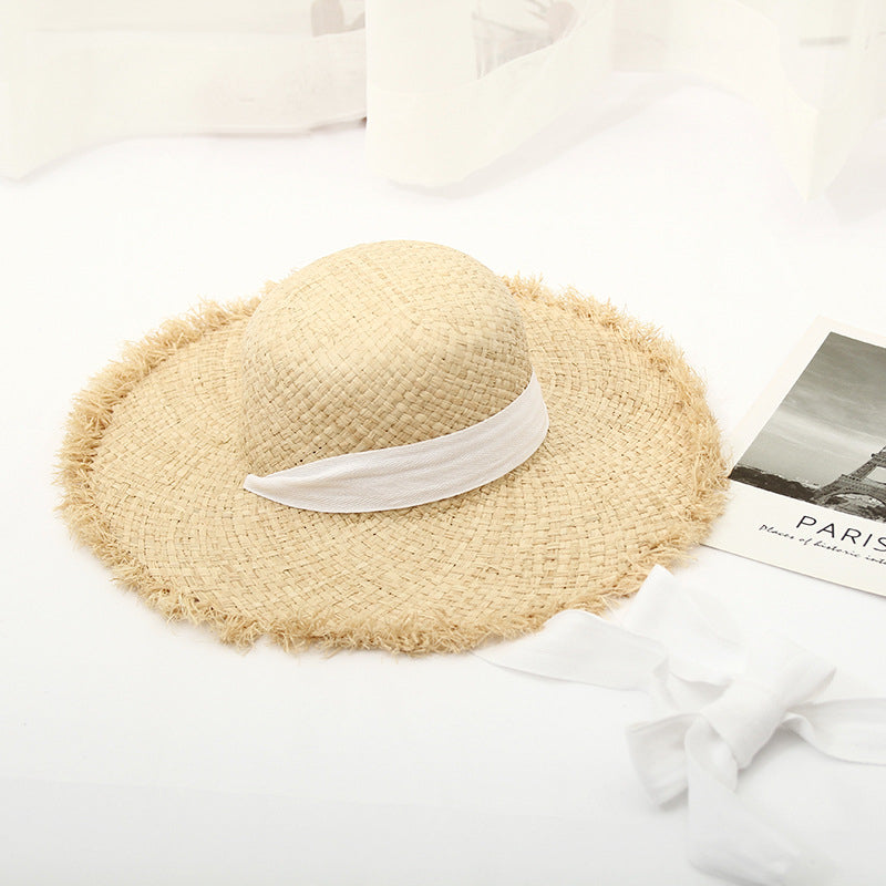 Lace Bandage All-match Ladies Beach Hat Image 9