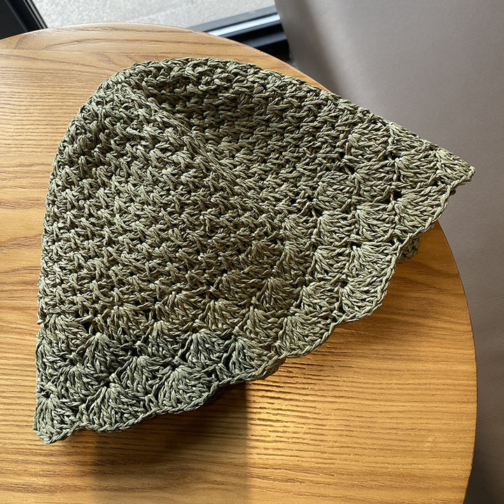 Fashionable Straw Fisherman Hat Image 11