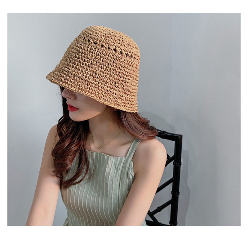 Fashionable Straw Fisherman Hat Image 12