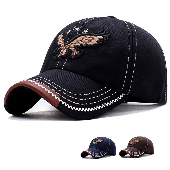 Outdoor Sunscreen Unisex Eagle Baseball Hat Image 1