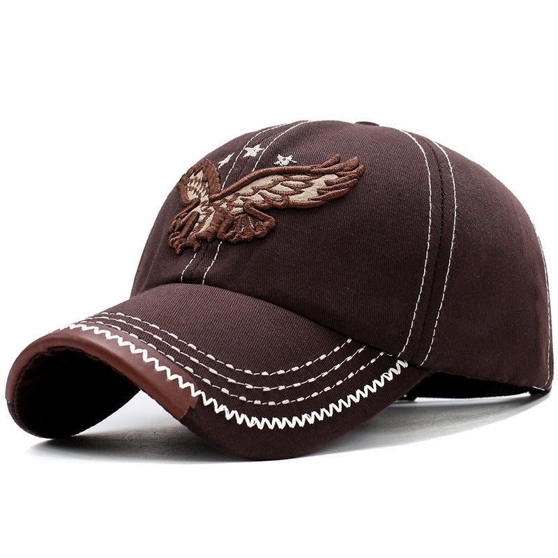 Outdoor Sunscreen Unisex Eagle Baseball Hat Image 8