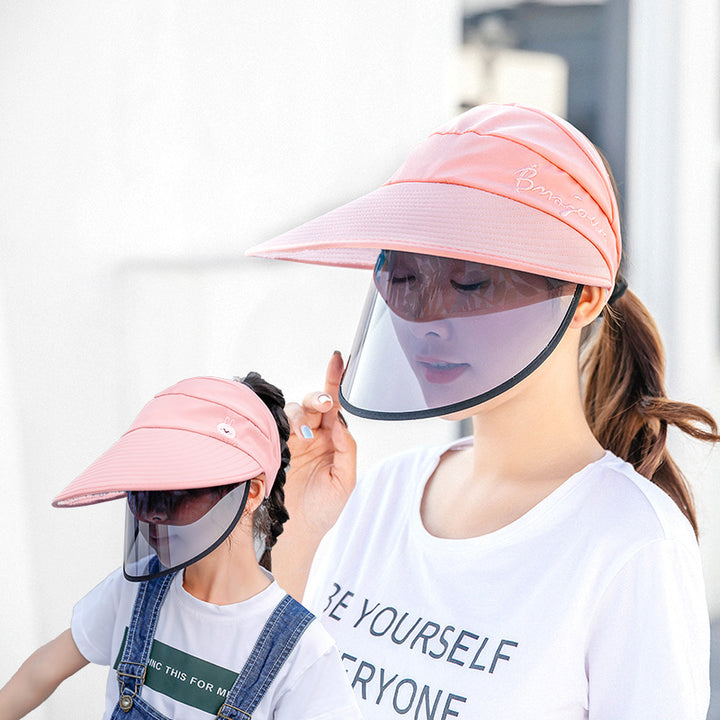 Unisex Double-layer Bicycle Protective Sun Hat Image 4