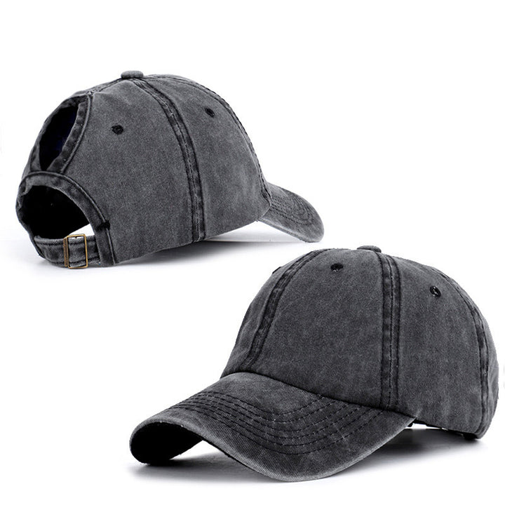 Ladies Ventilated Back Ponytail Baseball Cap Image 7