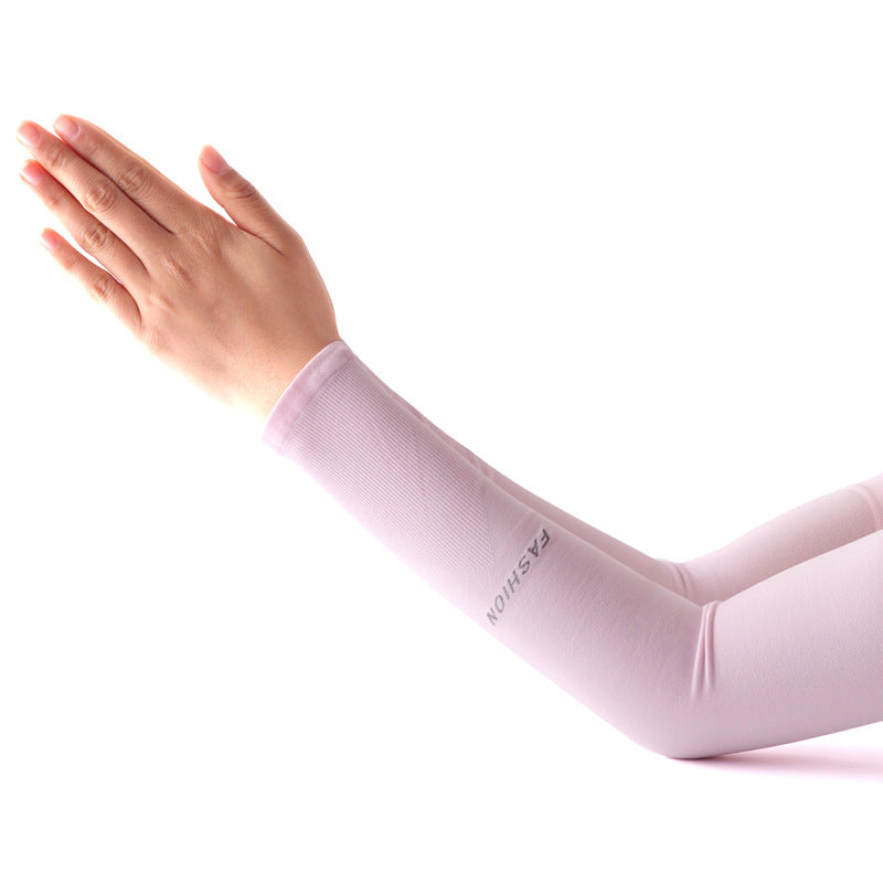 Fingerless Lengthen Sun Protection Cycling Sleeve Unisex Image 9