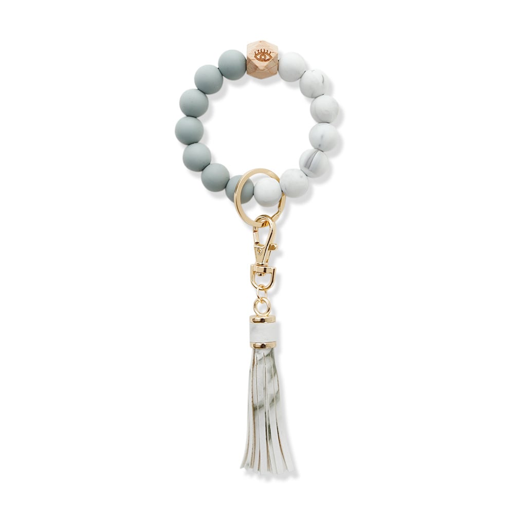 Womens Tassel Bracelet Keychain Image 2