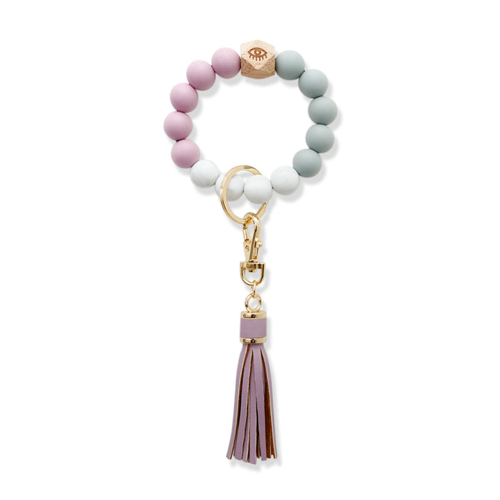 Womens Tassel Bracelet Keychain Image 4