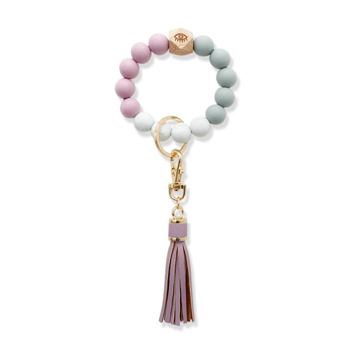 Womens Tassel Bracelet Keychain Image 1