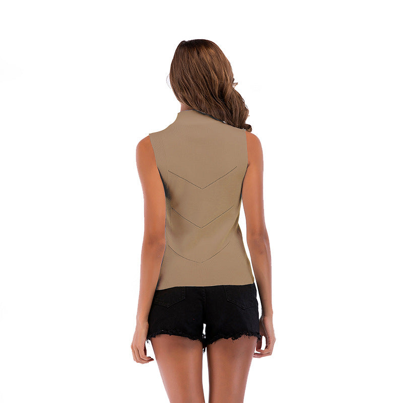 Slim-fit Sleeveless Top Bottoming Camisole Image 4