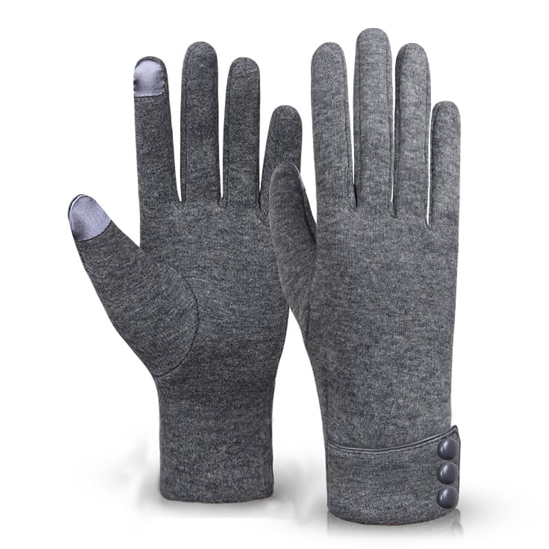 Winter Womens Riding Warm Fleece Gloves Image 1