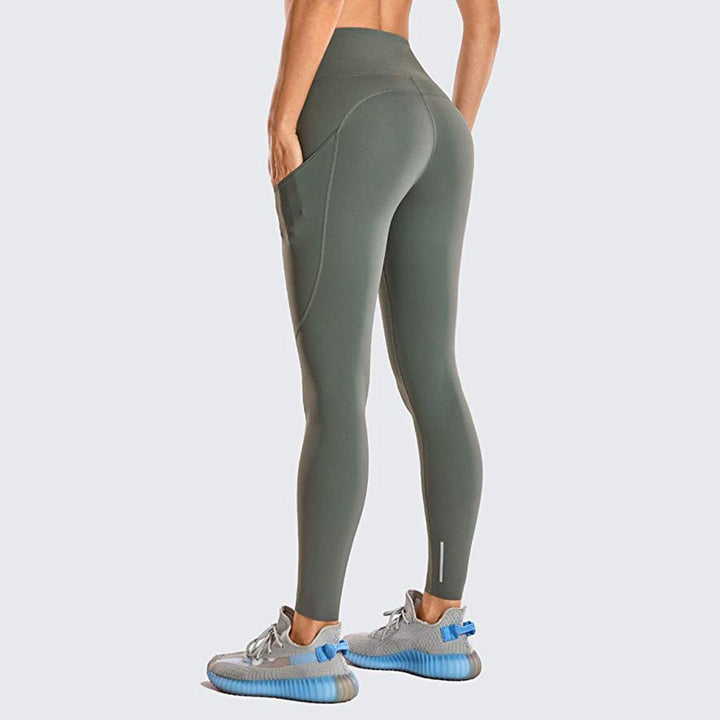 Womens High-waist Buttocks Tight Yoga Pants Image 9