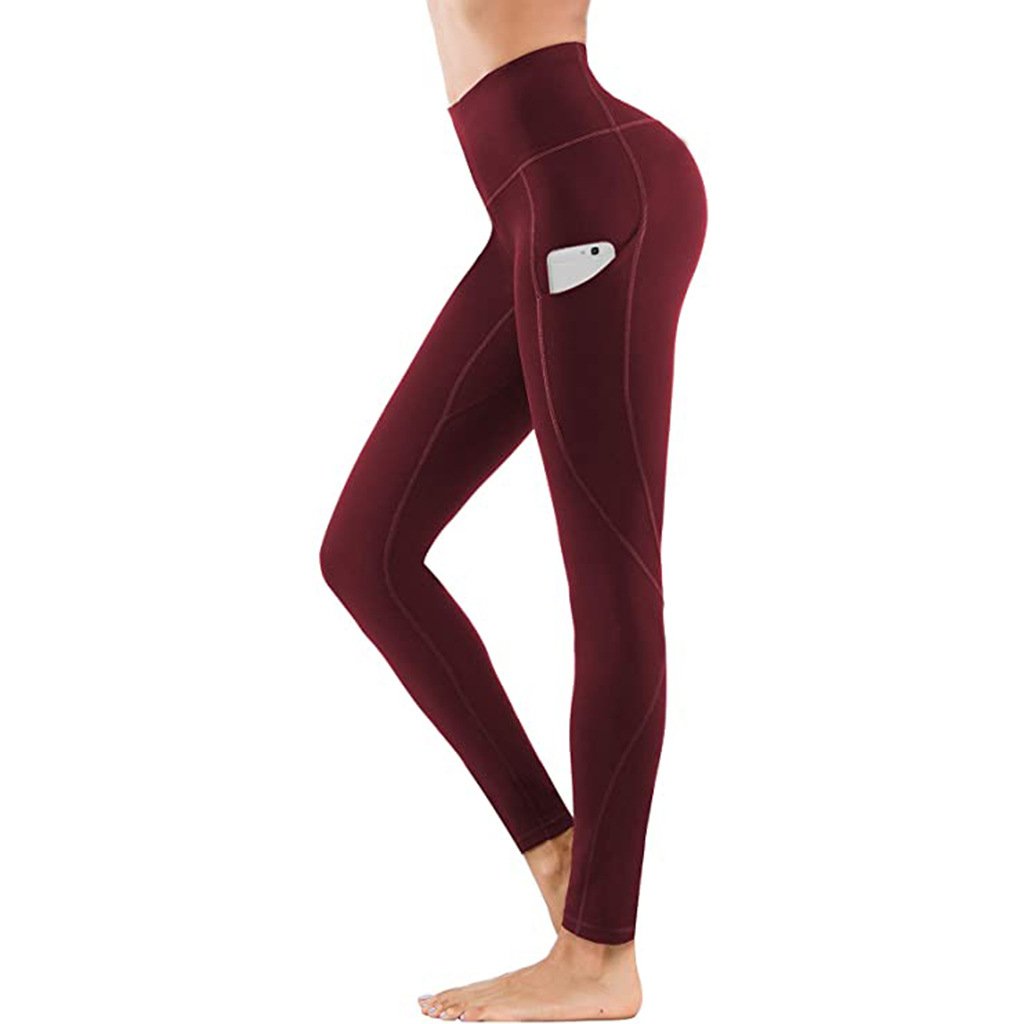 Fitness Yoga Leggings Side Pockets Image 6