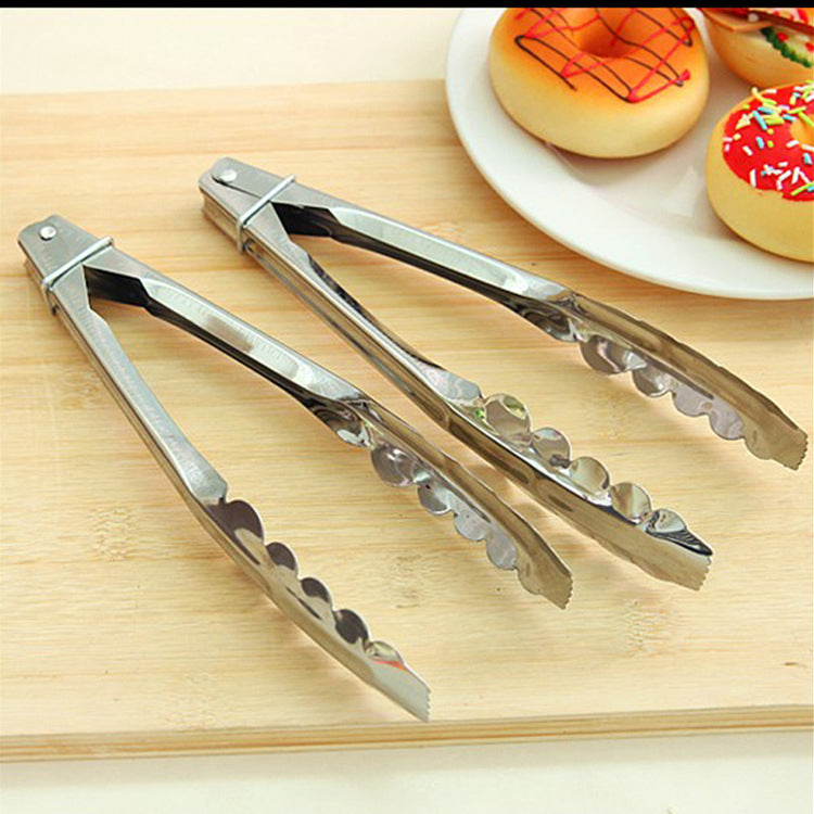 2-Pack Multifunctional Kitchen Household Food Tongs Image 1