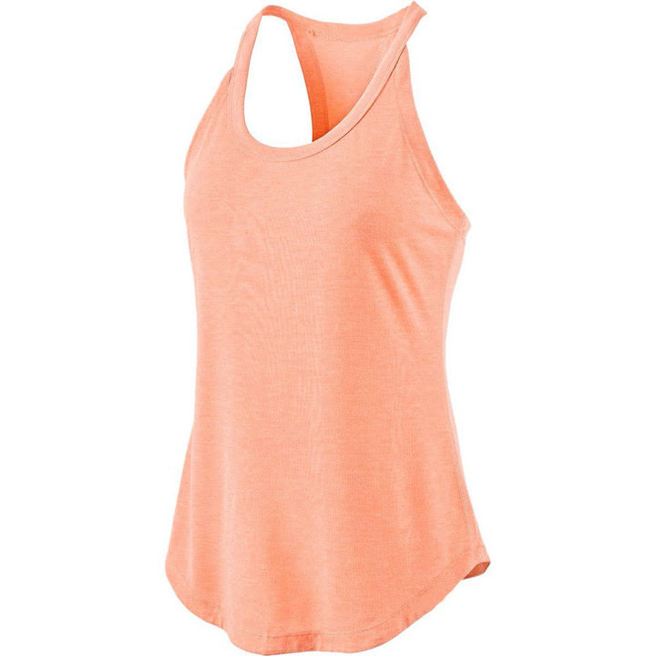 Loose Sleeveless Top Womens Yoga Sports Vest Image 6