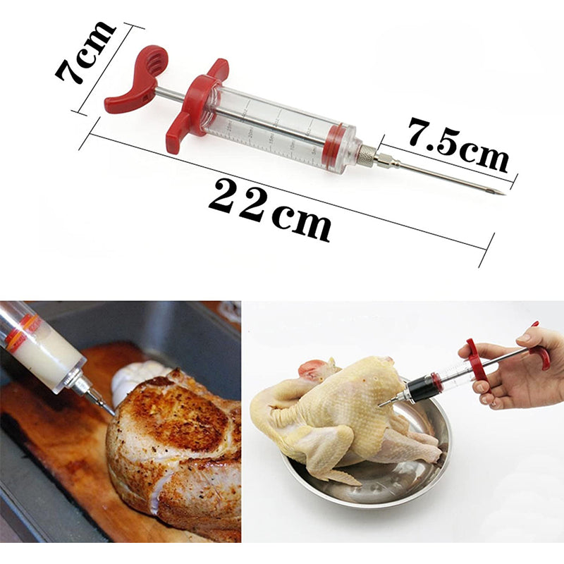 Kitchen Turkey Syringe 30ml BBQ Marinade With 1 Needle Image 2