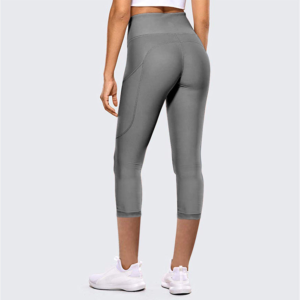 Seven-point Yoga Pants Womens Sports Fitness Image 4