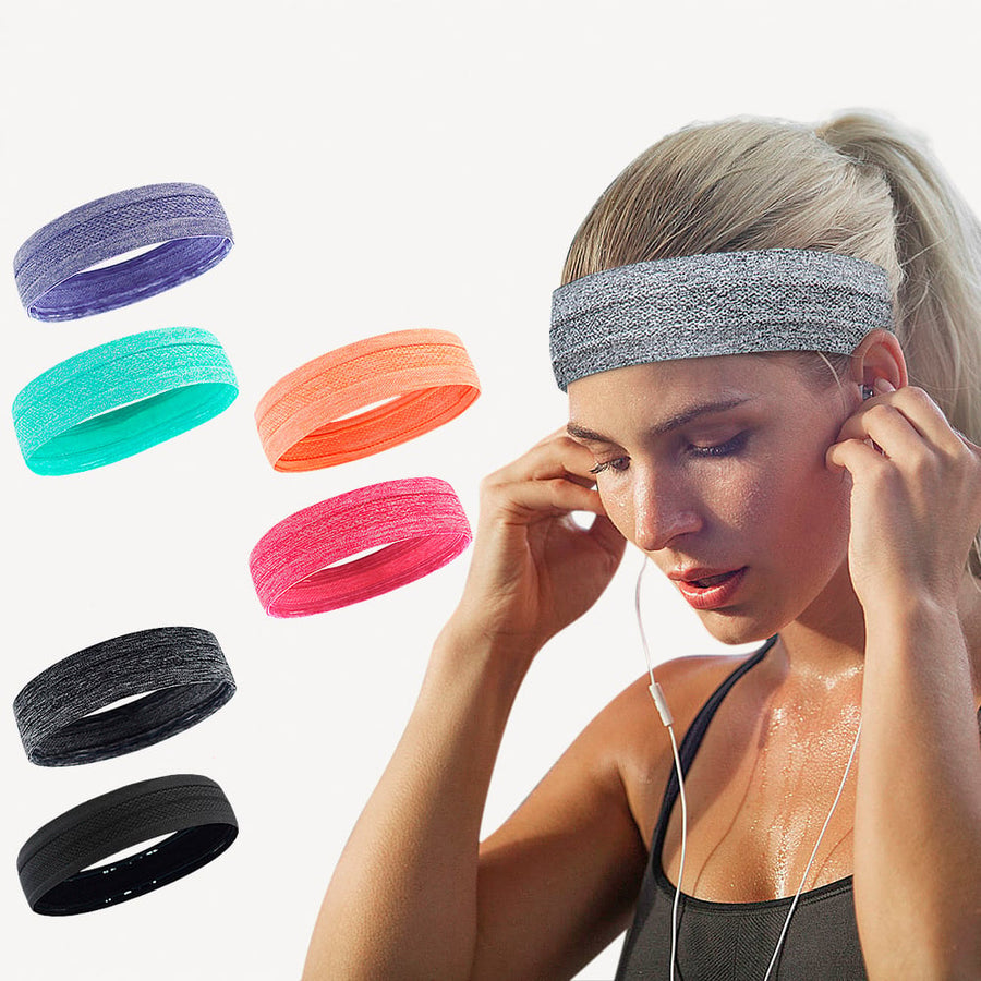 Running Sports Headband Absorbs Sweat And Anti-slip Image 1
