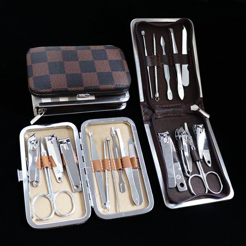 Random Color Of Nail Clippers And Manicure Tool Set Image 1