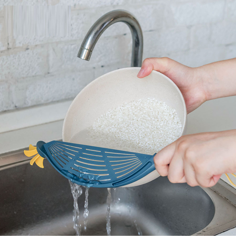 Kitchen Multifunctional Rice Cleaner Can Be Hung Image 1