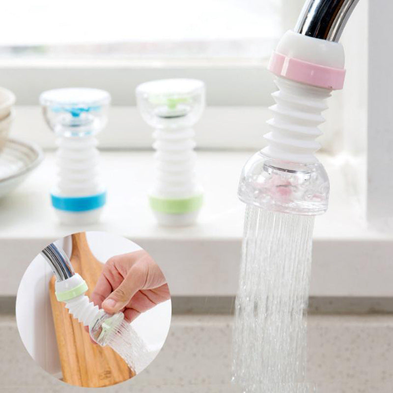 Kitchen Faucet Rotatable Splash-proof Shower Filter Image 1