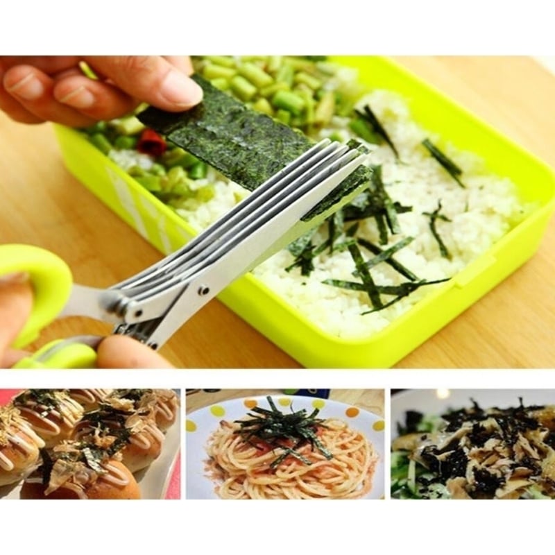 Multifunctional 5-layer Kitchen Scissors Image 2