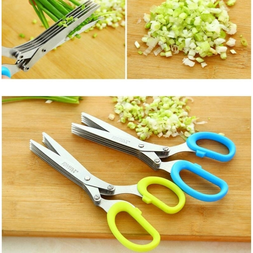 Multifunctional 5-layer Kitchen Scissors Image 3